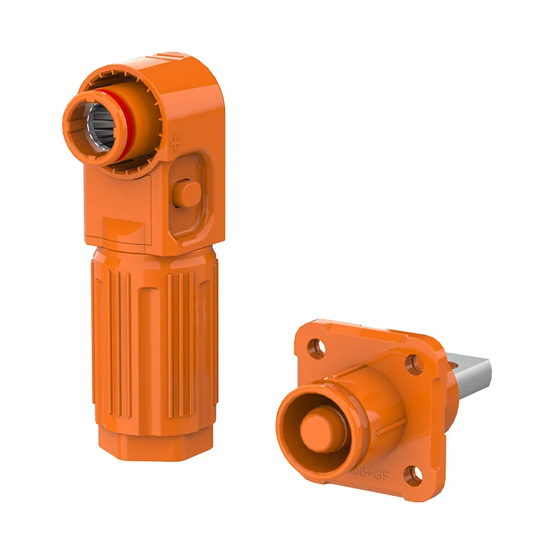 High current high voltage energy storage battery connector, single core energy storage connector