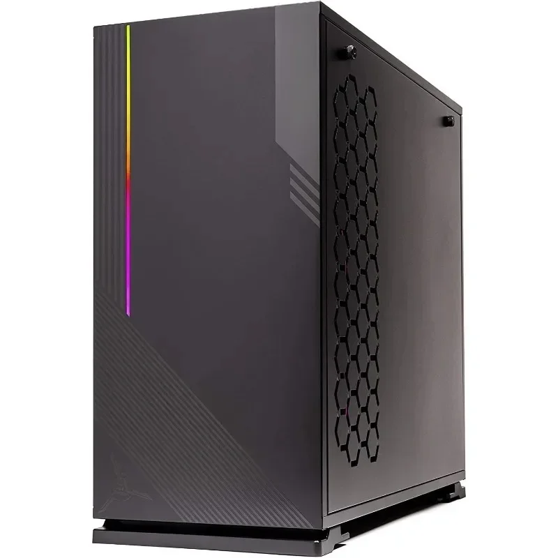 HOME-Azure Gaming PC Desktop - Core i3 10105F 37 GHz, NVIDIA GTX 1650, 500GB NVME SSD, 16GB DDR4 RAM 3200 camping