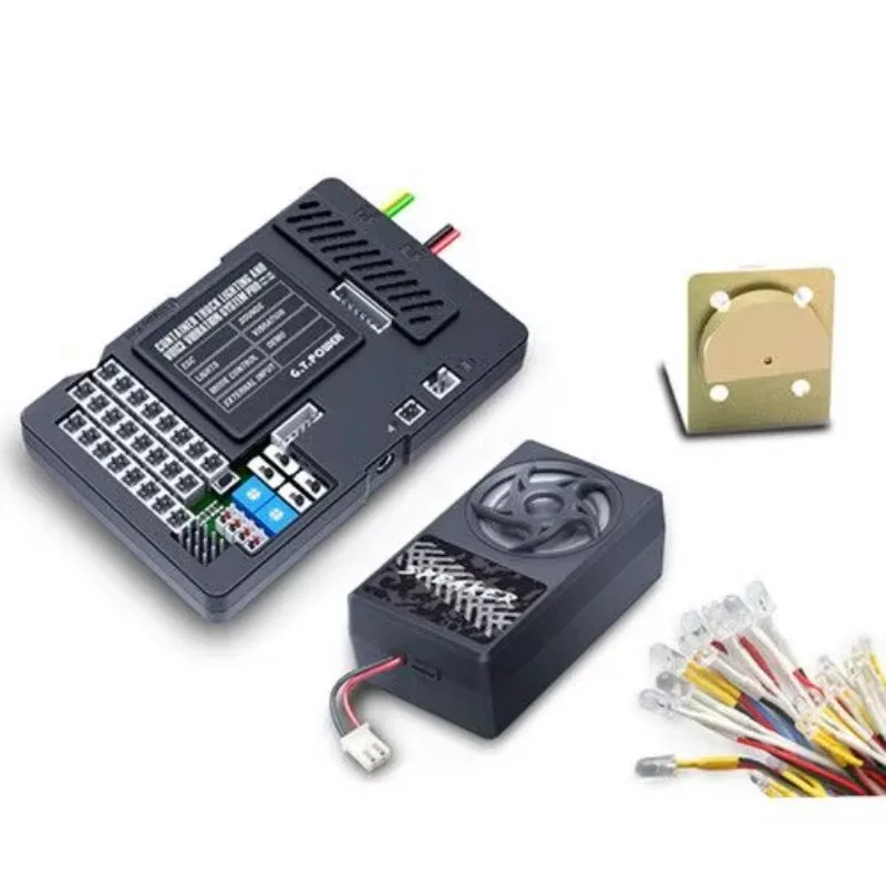 

1 Set G.T.Power Container Truck APP Control Lighting and Voice Vibration System PRO for Rc Car Parts