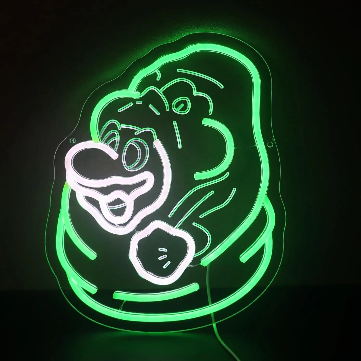 

Funny Man Gaming Neon Sign USB Dimmable LED Neon Lights for Kids Bedroom Game Room Man Cave Dorm Decor Gift for Gamers Teens