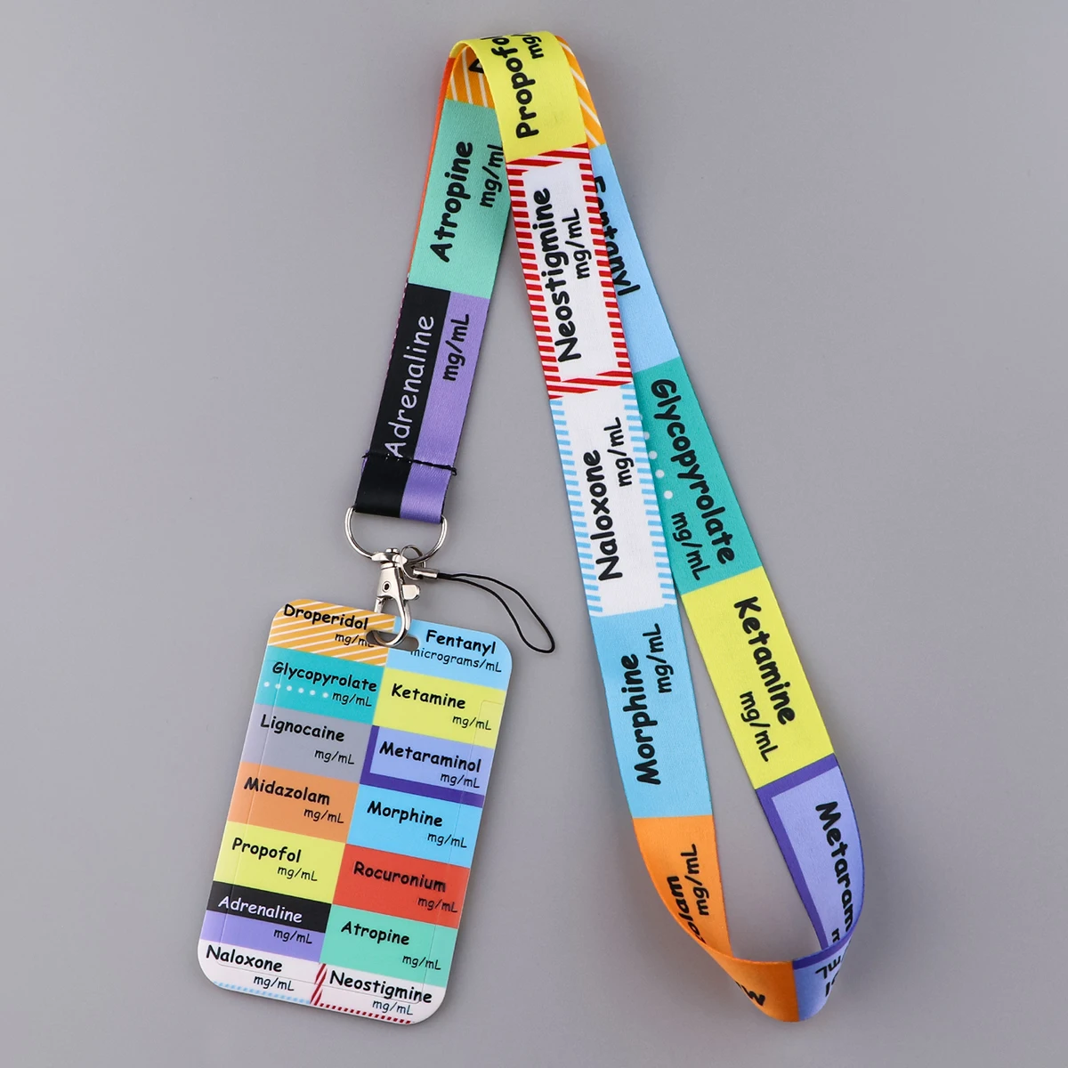 Doctors Nurses Lanyard Neck Strap USB ID Card Badge Holder Keyring Belt Strap Hanging Rope Lariat Keycord Phone Accessories image 4