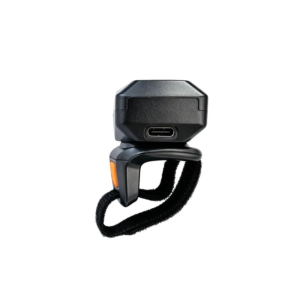 

Bluetooth 2.4GHz Wireless Finger 2D Barcode Scanner Portable USB Wearable Bar Code Reader