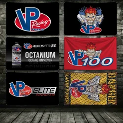 3x5 Ft VP Racing Fuels  Flag Polyester Digital Printing Banner for Garage Wall Art Out Door Decoration With Brass Grommets