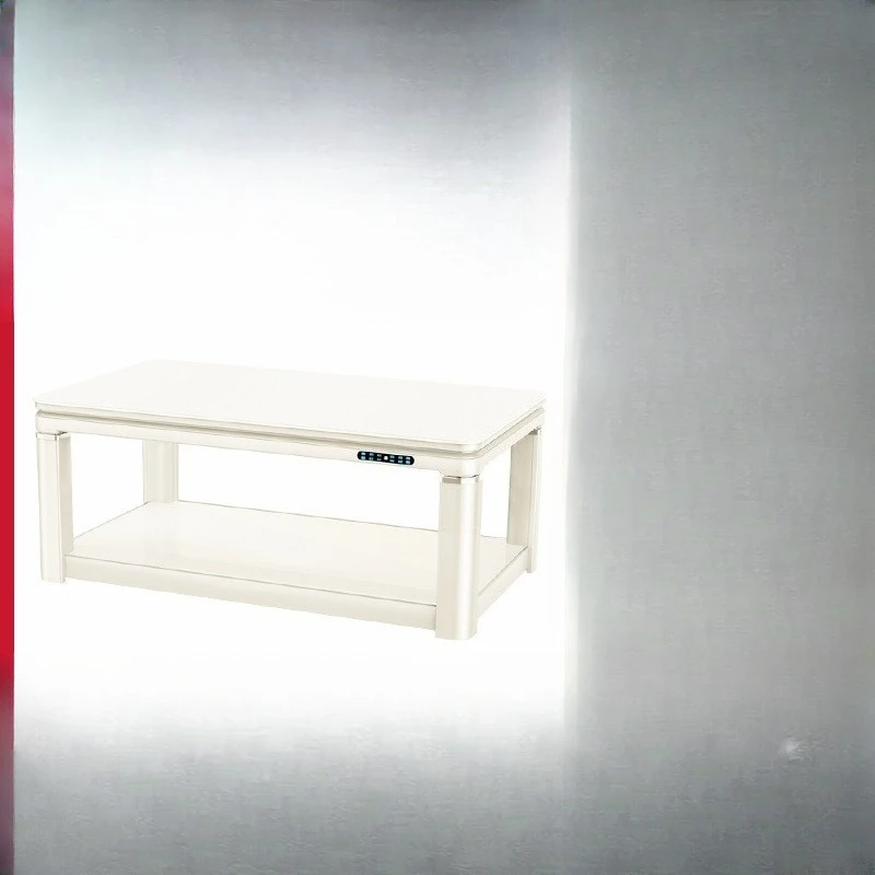 طاولة التدفئة المنزلية طاولة التدفئة الكهربائية غرفة المعيشة مستطيلة النار النار الجدول موقد التدفئة الكهربائية متعددة الوظائف #1