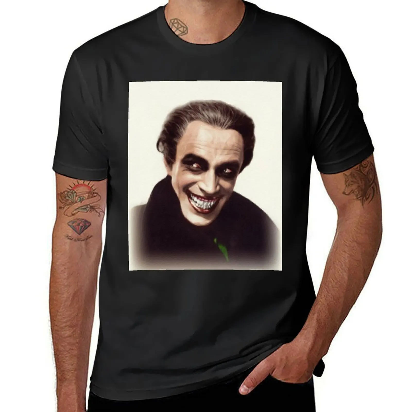 

Conrad Veidt, Actor T-Shirt graphics sweat shirts graphic tees anime clothes funny t shirts for men