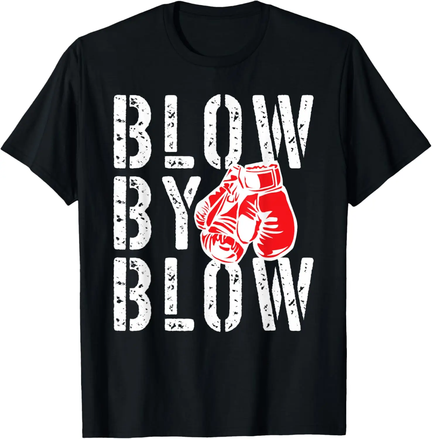 Blow by Blow Boxing Graphic - Vintage Boxing T-Shirt