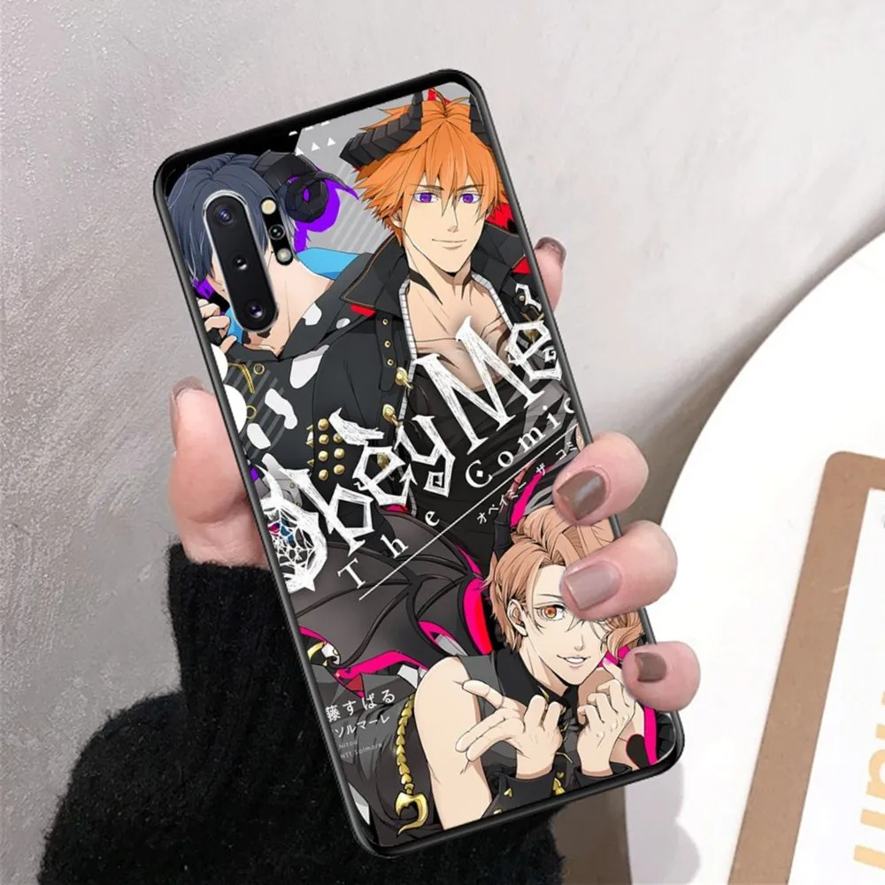 Obey anime M-Me Phone Case For Samsung Note 8 9 10 20 pro plus lite M 10 11 20 30 21 31 51 A 21 22 42 02 03