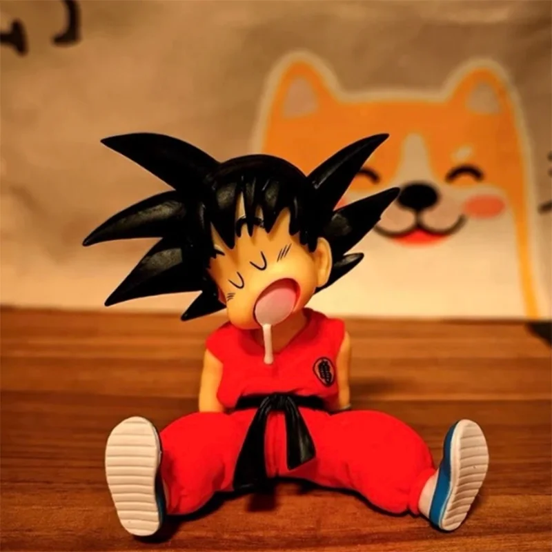 متوفر في المخزون شخصية أنيمي دراغون بول الأصلية Z النوم سون جوكو شخصية سوبر سايان جوكو مجموعة شخصيات الحركة نموذج اللعب الهدايا