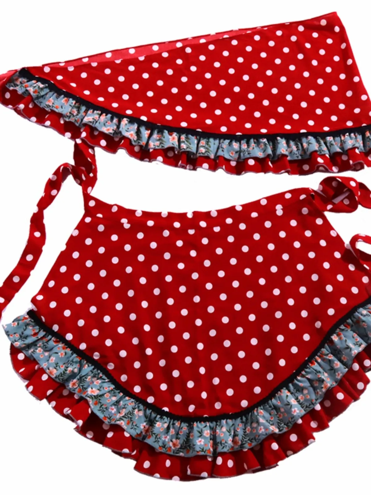 7yearsoldlilgirl Dance Dress Flamenco Boutique Printed Polka Dot Scarf FHH10