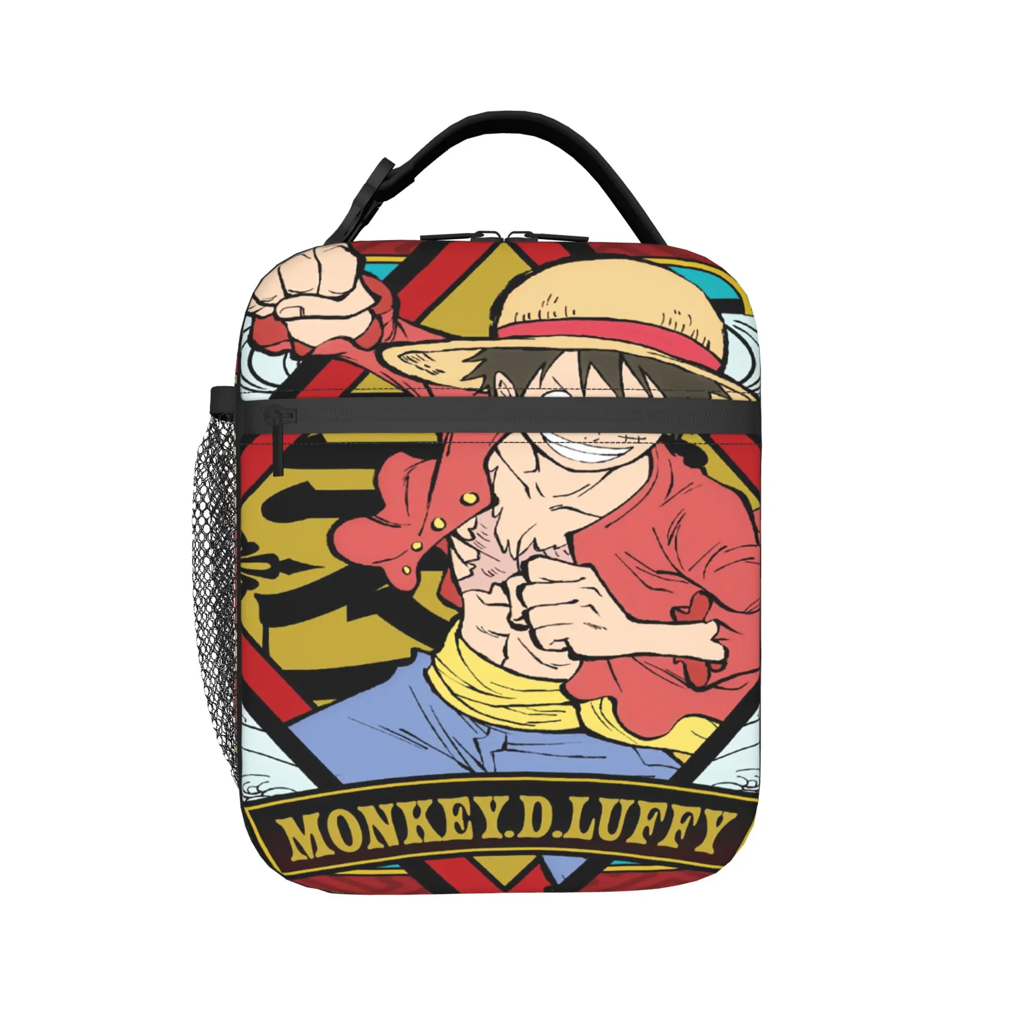 luffys o-one-piece-e zoro Accessories Insulated Lunch Tote Bag For Picnic Food Container Portable Cooler Thermal Lunch Boxes
