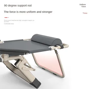 Reflektierbares Klappern mit Mittagessen im Rückenlehne, Freizeitstrandstuhl, cooler Liege, tragbarer Hausbalkon und Camping, Haus und Camping 6 Hauptverkäufe Sonnenblumenfalt - №5