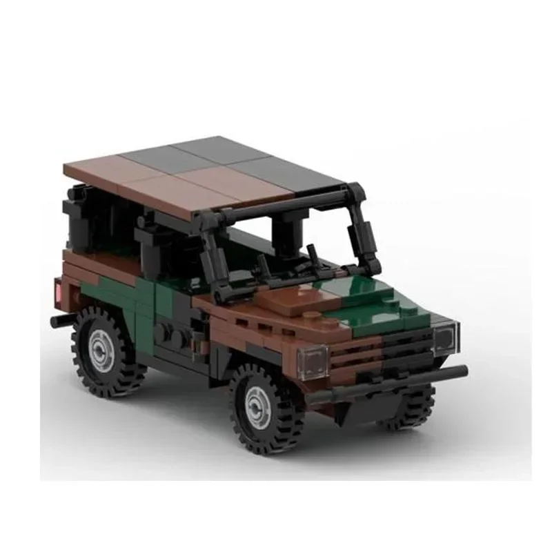 MOC-107102 Transformable Puzzle Building Block Toy Model Off-Road Motorbike 175 Pieces Birthday Christmas Gift