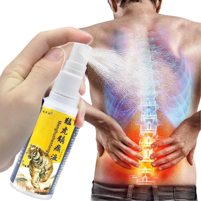 

2/4pcs 60ML Pain Relief Spray Rheumatism Arthritis Analgesics Dressing Muscle Ache Care Medical Sprain Lumbar Neuralgia Liquid