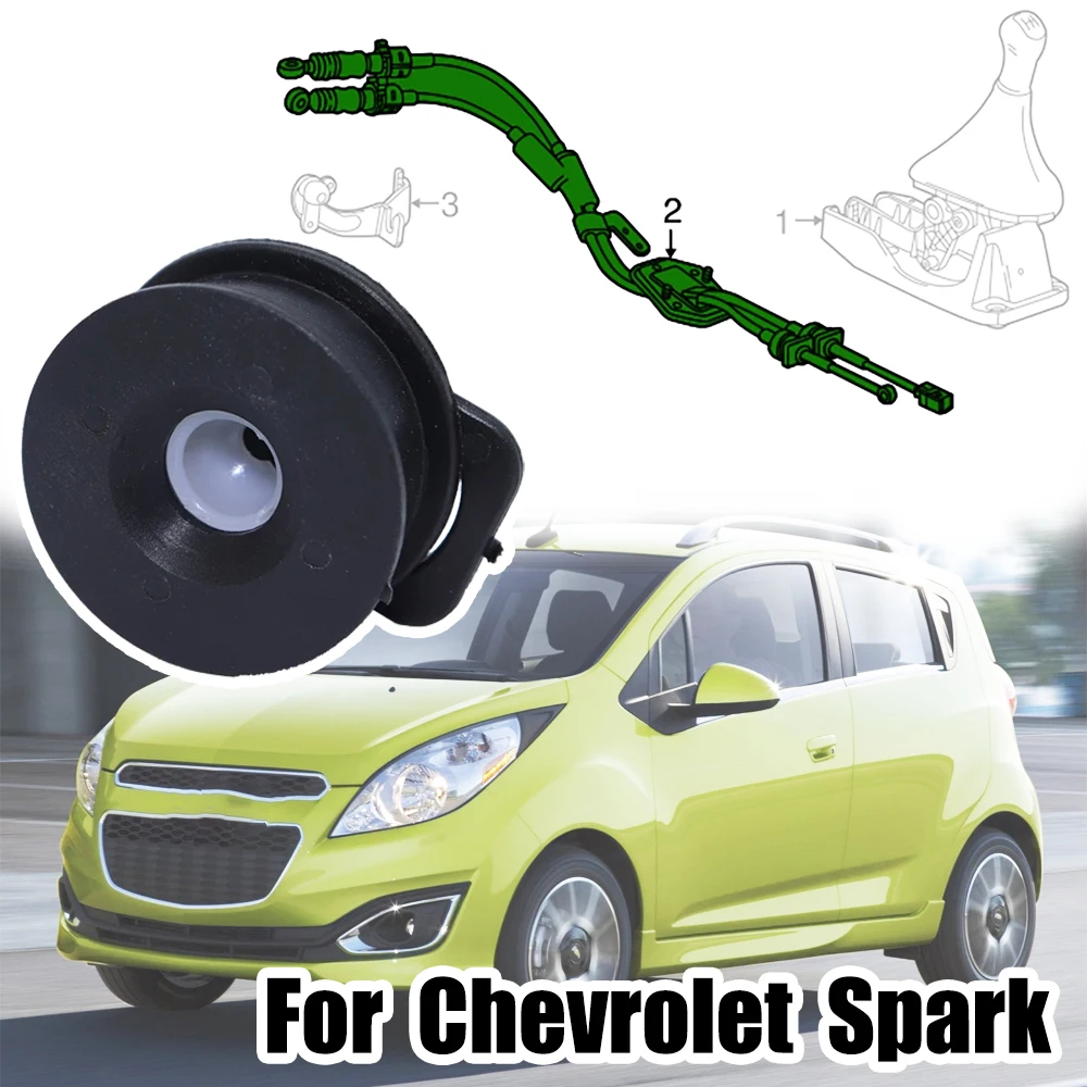 

For Chevrolet Spark Matiz Manual Transmission Shift Selector Lever Cable Bushing Linkage End Cap Cup Connector Repair Kit 98-15
