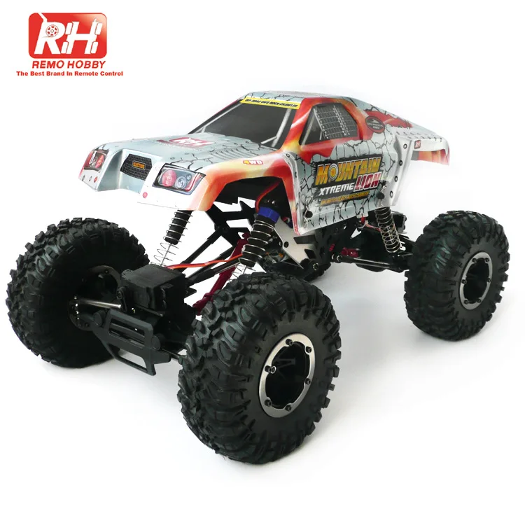 Rc Auto 1:10 High-Performance Off-Road Klimmende Afstandsbediening Voertuig Off-Road Rotsklimmen Met Brede Poten Rtr Klaar Om Te Spelen