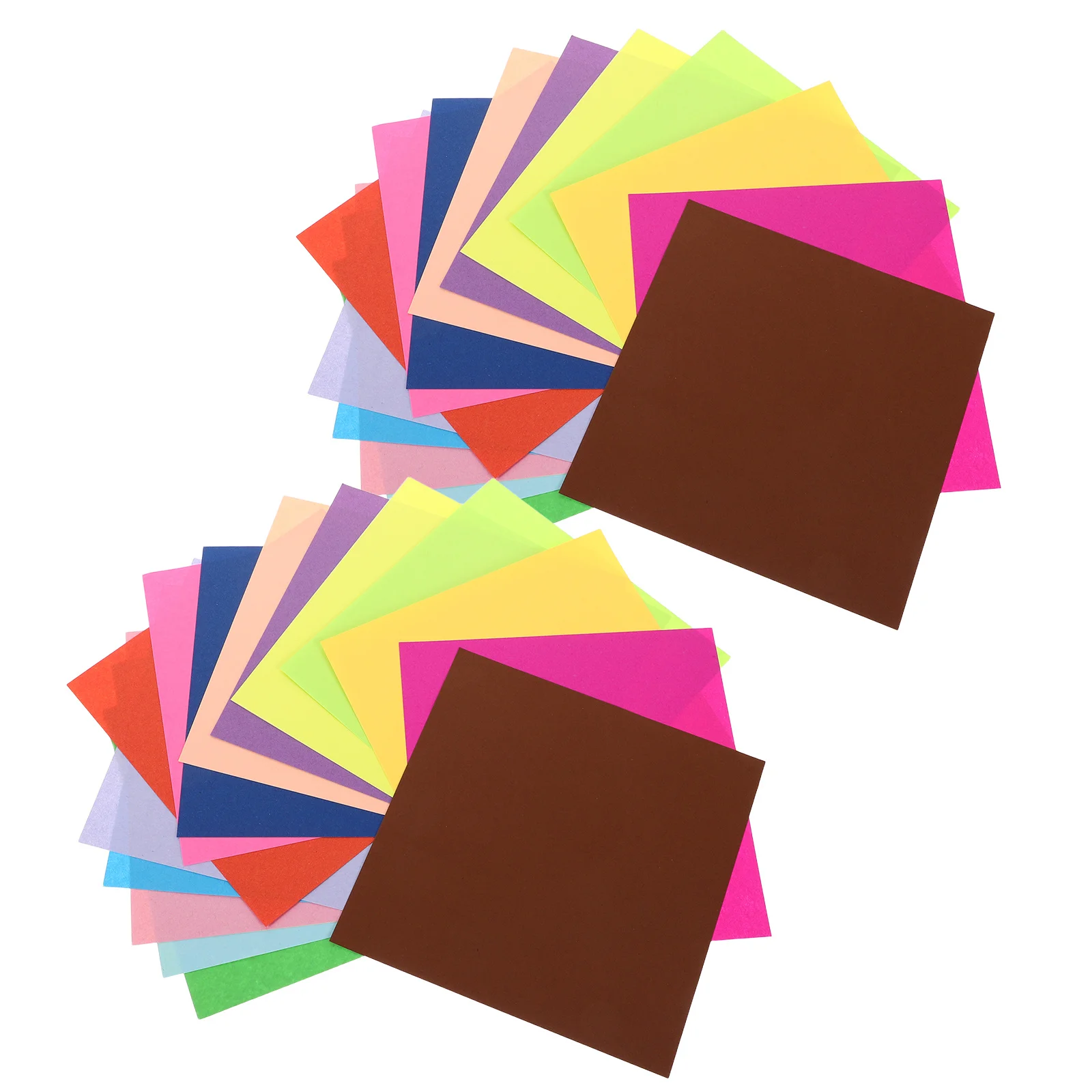 กระดาษโอริกามิสีสันสดใส 600 แผ่น ขนาด 15x15 ซม. พับง่าย เหมาะสำหรับงาน DIY งานศิลปะ งานประดิษฐ์ กิจกรรมในโรงเรียน กระดาษโอริกามิจำนวนมาก