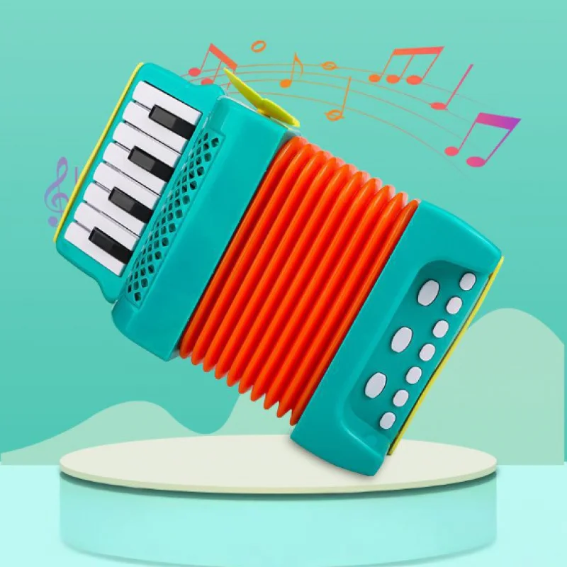 Giocattolo per fisarmonica per bambini, giochi musicali per interni ed esterni, strumenti musicali, giocattoli educativi, regali per i più piccoli, ragazzi e ragazze