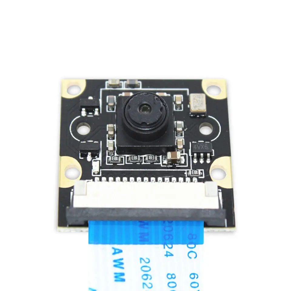 Auto Focus 69.1 Degree OV5647 Camera Module with 15Pin FFC Cable for Raspberry Pi 2B 3B+ 4B 1080P HD 5 Million Pixels 2592*1944