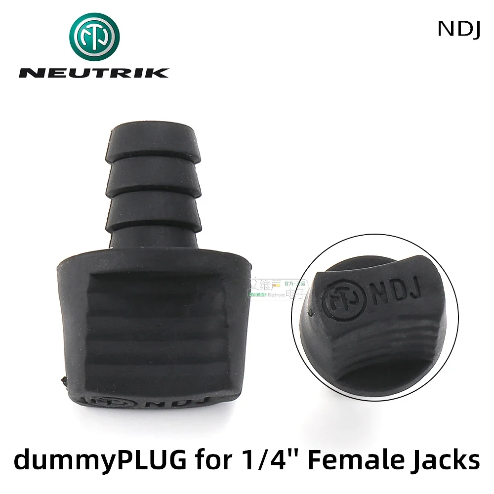 6,35mm (1/4 Zoll) Weibliche Audio-Buchse Staubschutzkappe, Gummi-Steckerschutzkappe, Wasserdichte Dichtung für Lautsprecher Verstärker Mixer – Detail 2