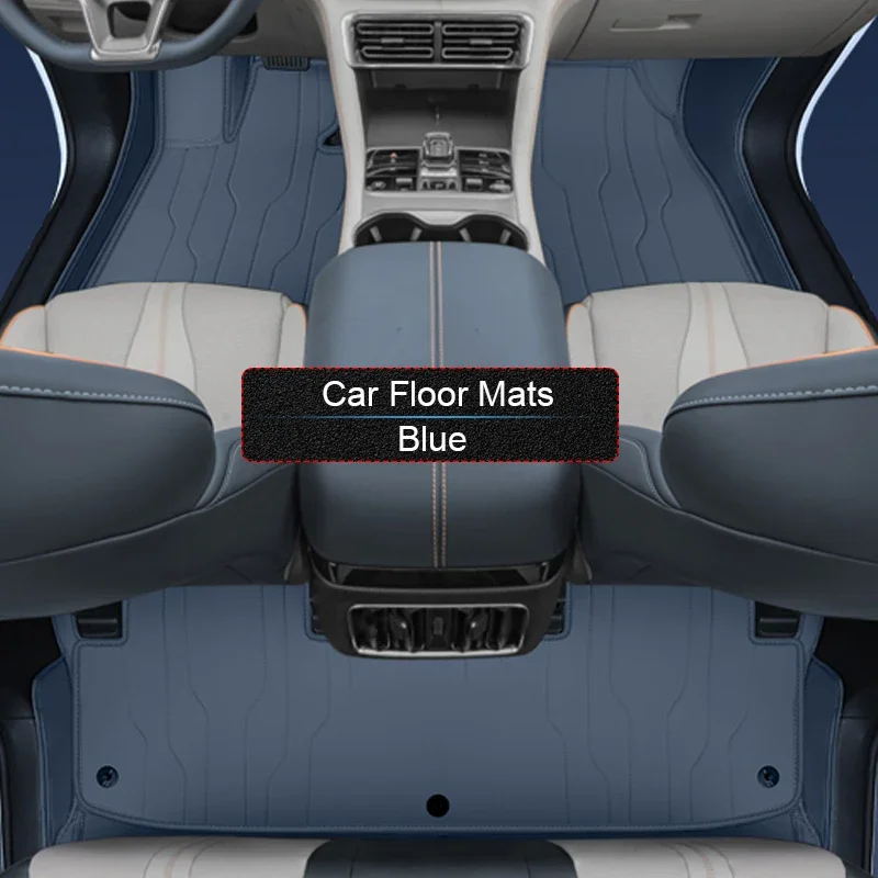 

Custom Nappa Leather For BYD SONG PLUS SEALION 6 SEAL U 2023-Present Car Foot Protect Mat Luxury Waterproof Floor Pad Accessory