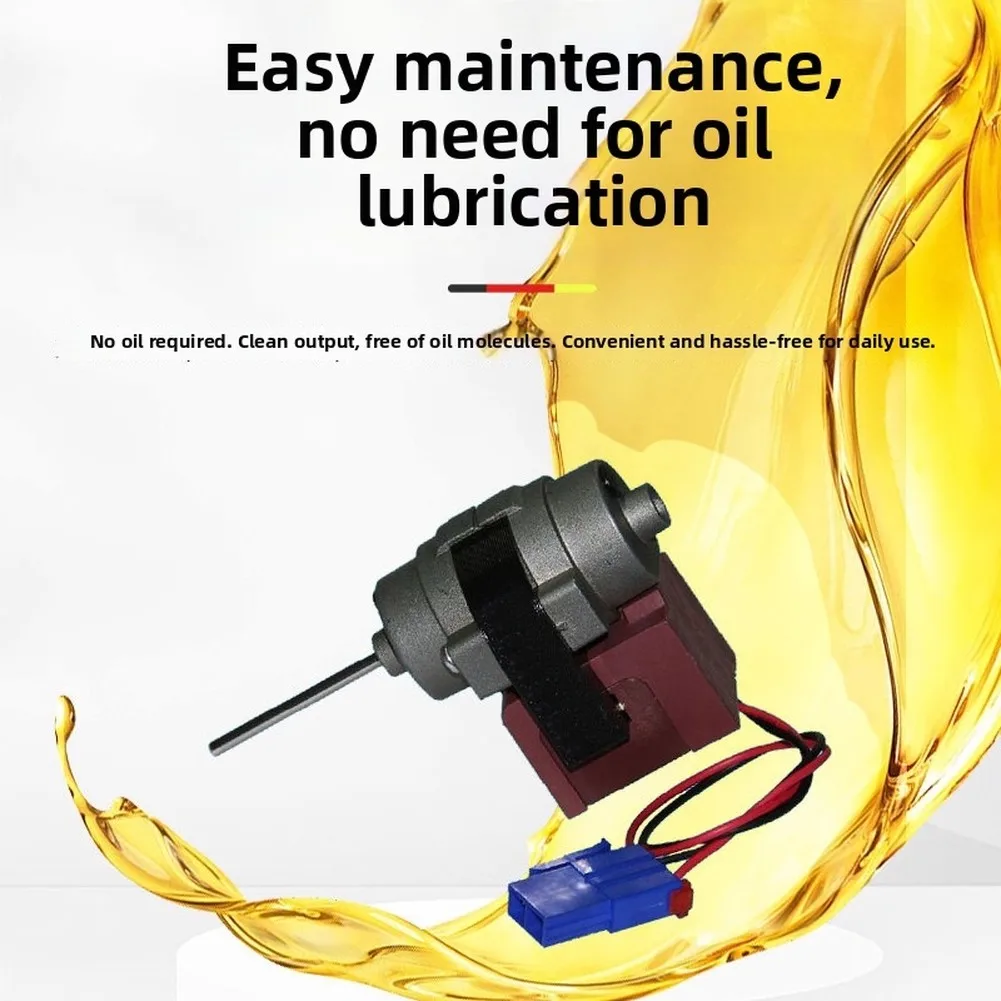 Double Door Refrigerator Motor Cooling DC Motor Stable Operation Support Robust Bottom Structure Cooling Motor