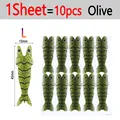 1 Sheet Olive L