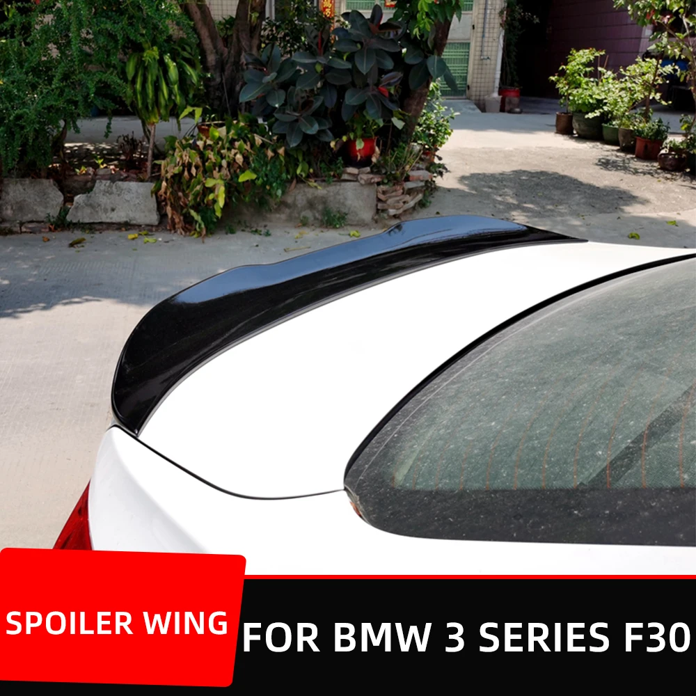 

PSM Style Rear Trunk Lid Car Spoiler For BMW 3 Series F30 318i 320i 325i 328i 330i ABS Black Carbon Tuning Upgrade Accessories