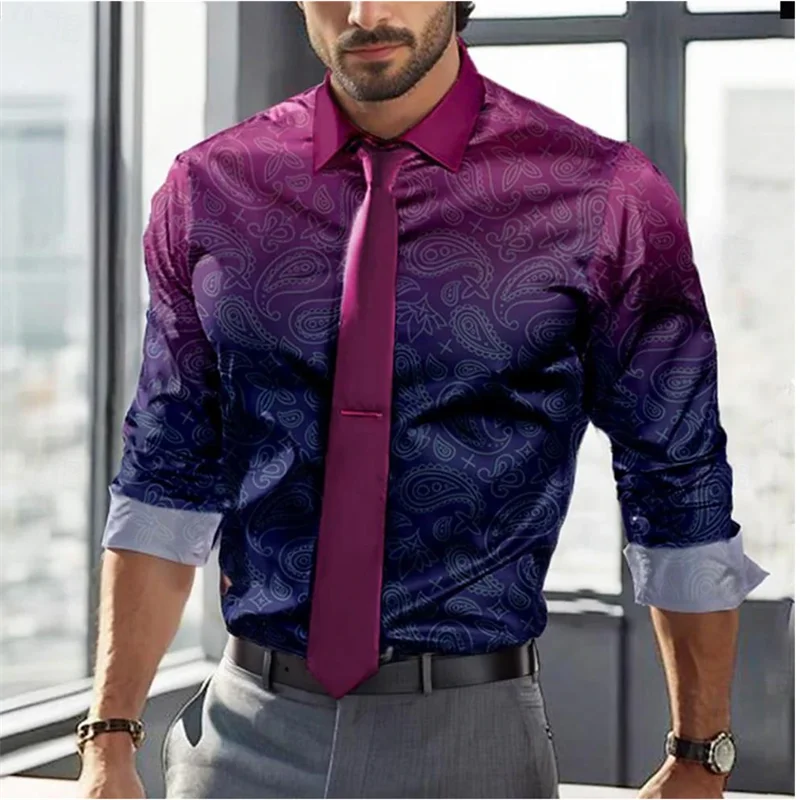 Large Size Men\'s Casual Shirt Business Summer Spring Autumn Lapel Long Sleeve 12 Colors S-5XL Fast Shipping 2024 Men\'s Shirt