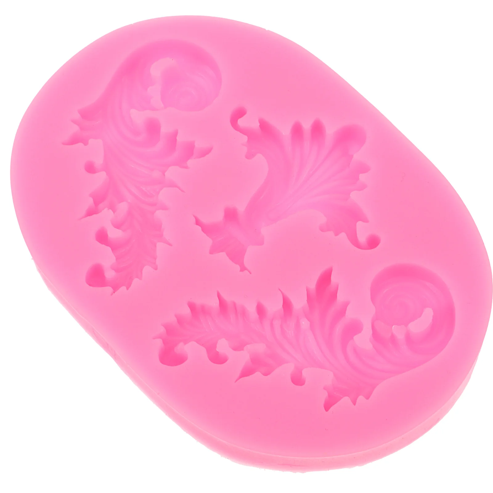 

Relief Decorative Mold Silicone Fondant Molds for Candy Chocolate Liquid Bake Ware DIY Food Grade Safe Practical