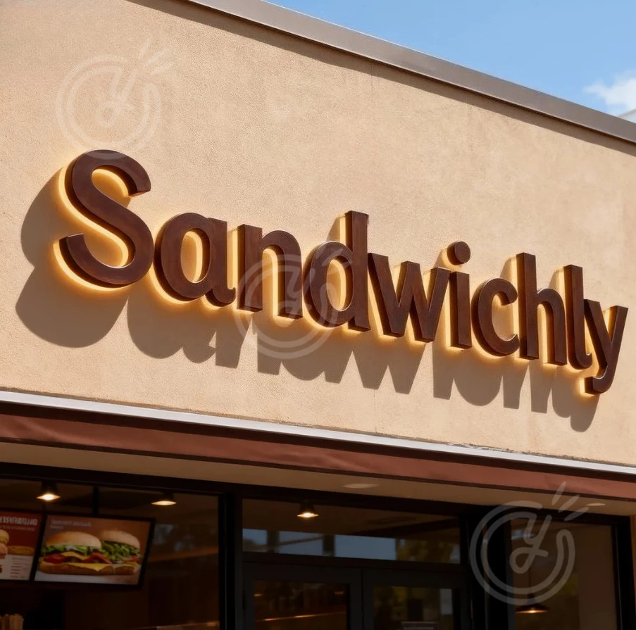 Aangepaste zakelijke teken 3D metalen salon logo LED brief in Hebreeuws verlicht receptie reclame decor kliniek uithangbord neon huis