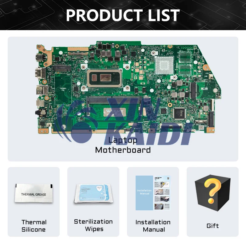 For ASUS X531FA X532F X531F S531F K531F V531F S532F K532F V532F Motherboard X532FA VivoBook X532 X532FC X531FA X533FA X532LA