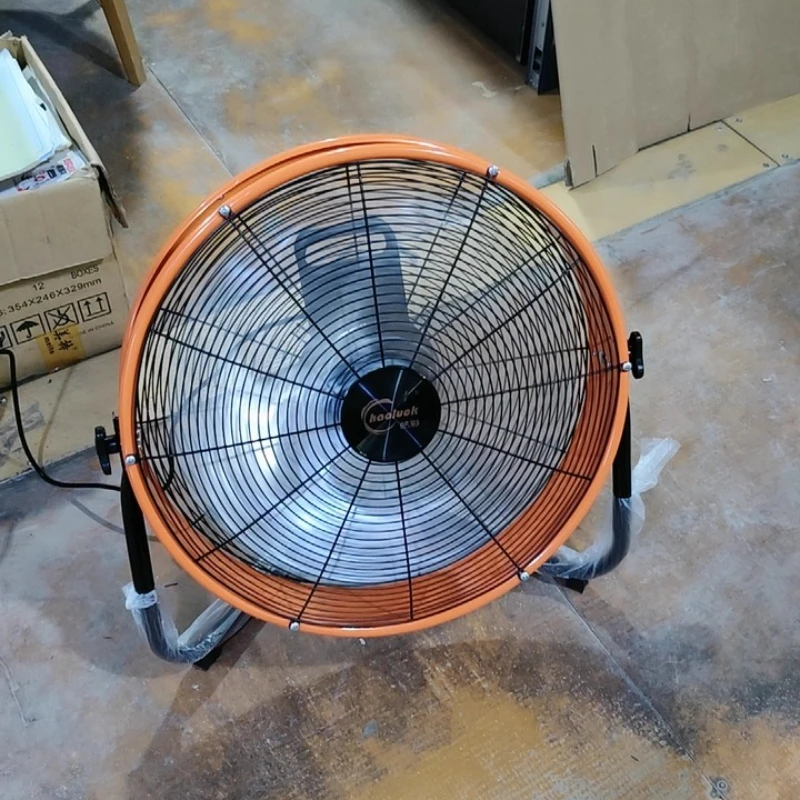 20 Inch Fans Industrial Drum Fan Powerful Blowing Exhaust Fan with 4 Speed Ventilador Industrial Fans Outdoor Large Fan 220V