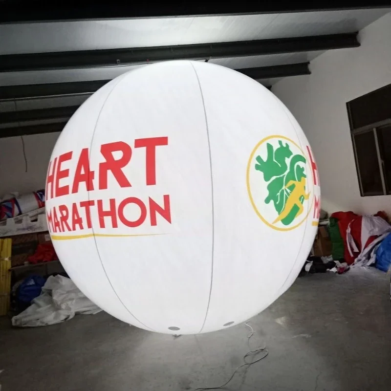 3m Giant LED Helium Balloon, Giant Sphere Lighting Balloon for Advertising