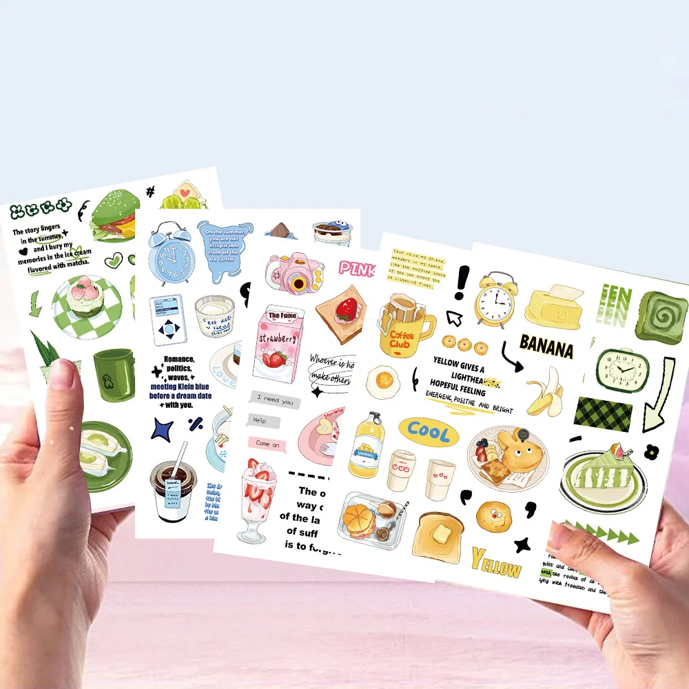 8 قطعة الملح الأصلي الحد الأدنى نمط Guka مقاوم للماء ملصقات الكتابة على الجدران لخوذة دراجة حساب اليد مقلمة DIY الشارات