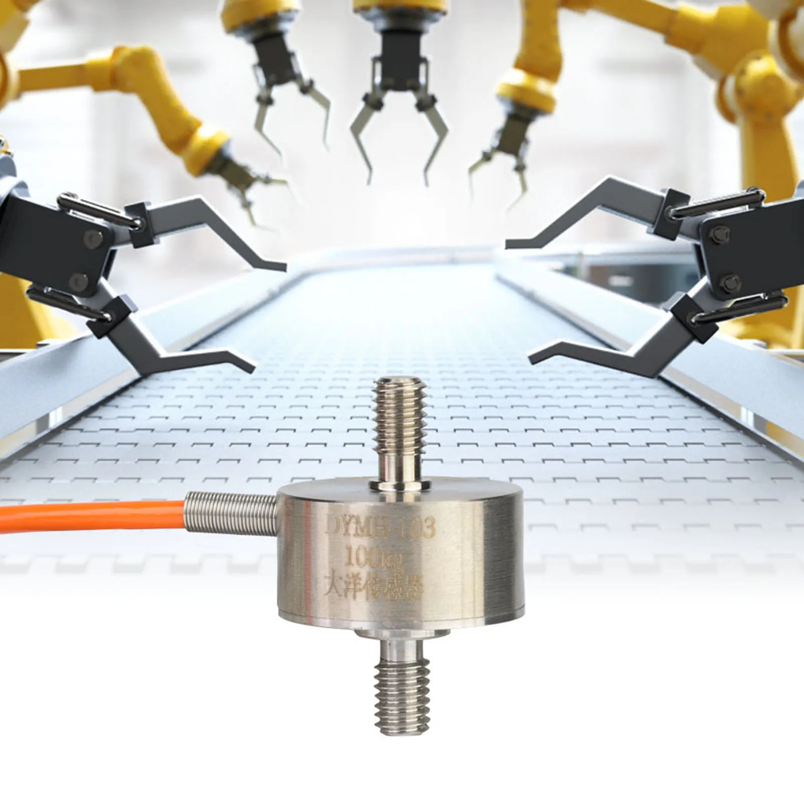 DYMH‑103  Miniature Load Cell Weighing Sensor Pull Rod Pressure Tension Sensor Load Cell Pressure Sensor