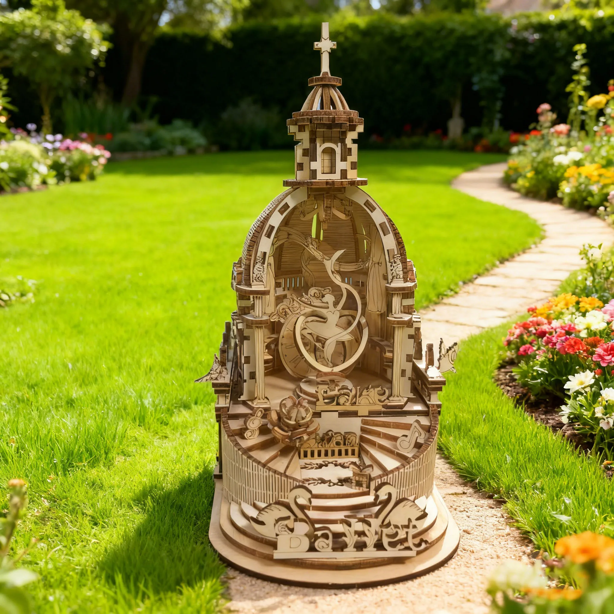 

Деревянный 3D-пазл «Белый озёр» (Балет «Лебединое озеро») — идеальный подарок и декор для дома. Изысканная модель для любителей балета.