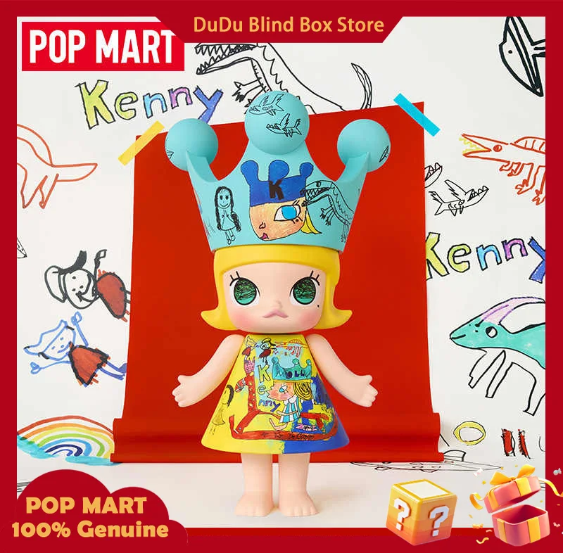 

Genuine Mega Royal Molly 400% Childishness Action Figurine Kawaii Interior Decor Collection Birthday Gift Large Toy