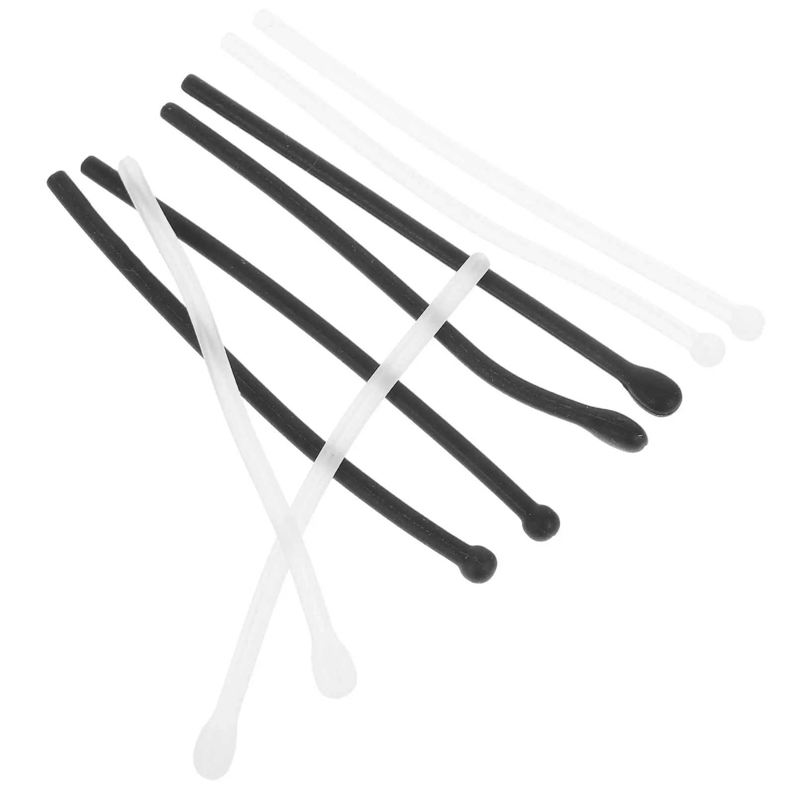 

4 пары противоскользящих силиконовых накладок на дужки очков, универсальные, удобные, для надежной фиксации на ушах