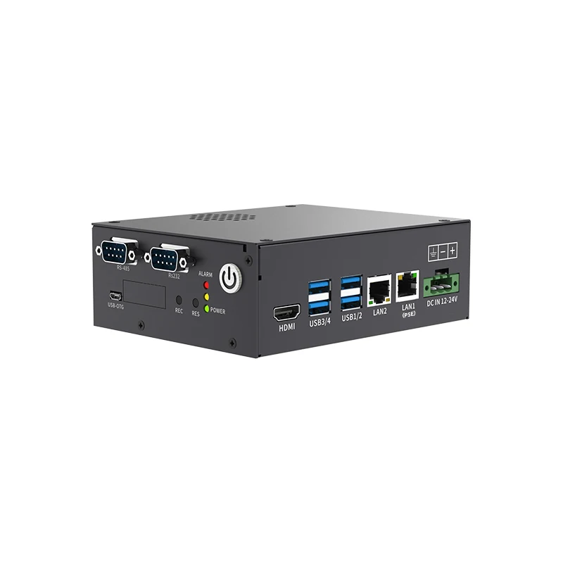 

4GB 472GFLOPS With 2 Ethernet POE WIFI 4G 5G NVIDIA Jetson Nano Edge Computing Gateway AI Jetbrain Box