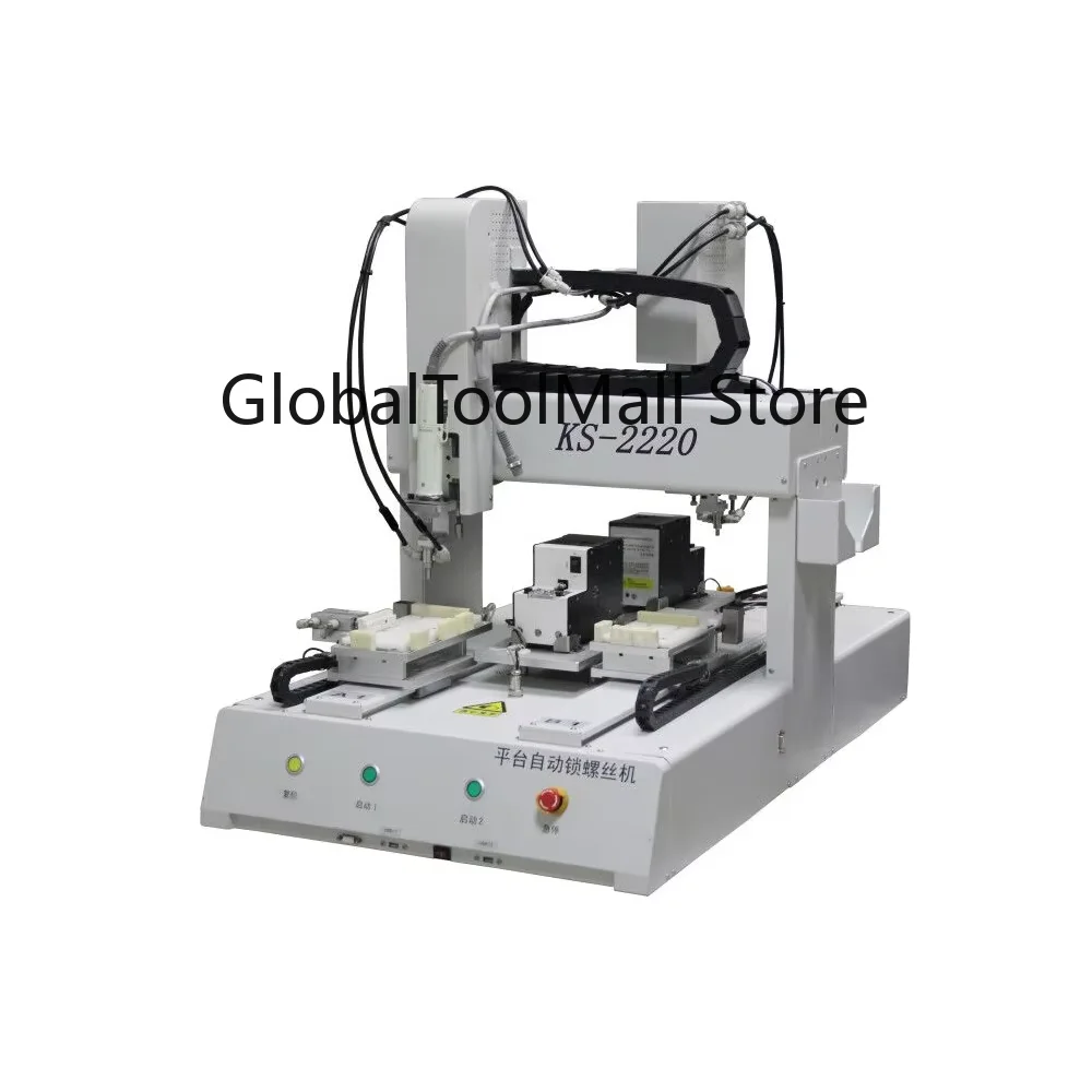 Electronic Assembly Screws Manufacturing Industrial Bolts Torque Tightening Machine Tighten Double Platform Automatic Tightening