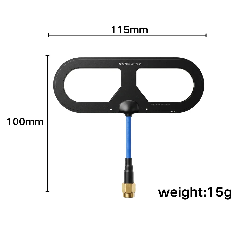 868MHz 915MHz 2,4GHz 5dBi Richtantenne SMA RP-SMA, FPV Drohnen RC Fernbedienung Reichweitenverlängerungsantenne Quadcopter Ersatzteile – Detail 4