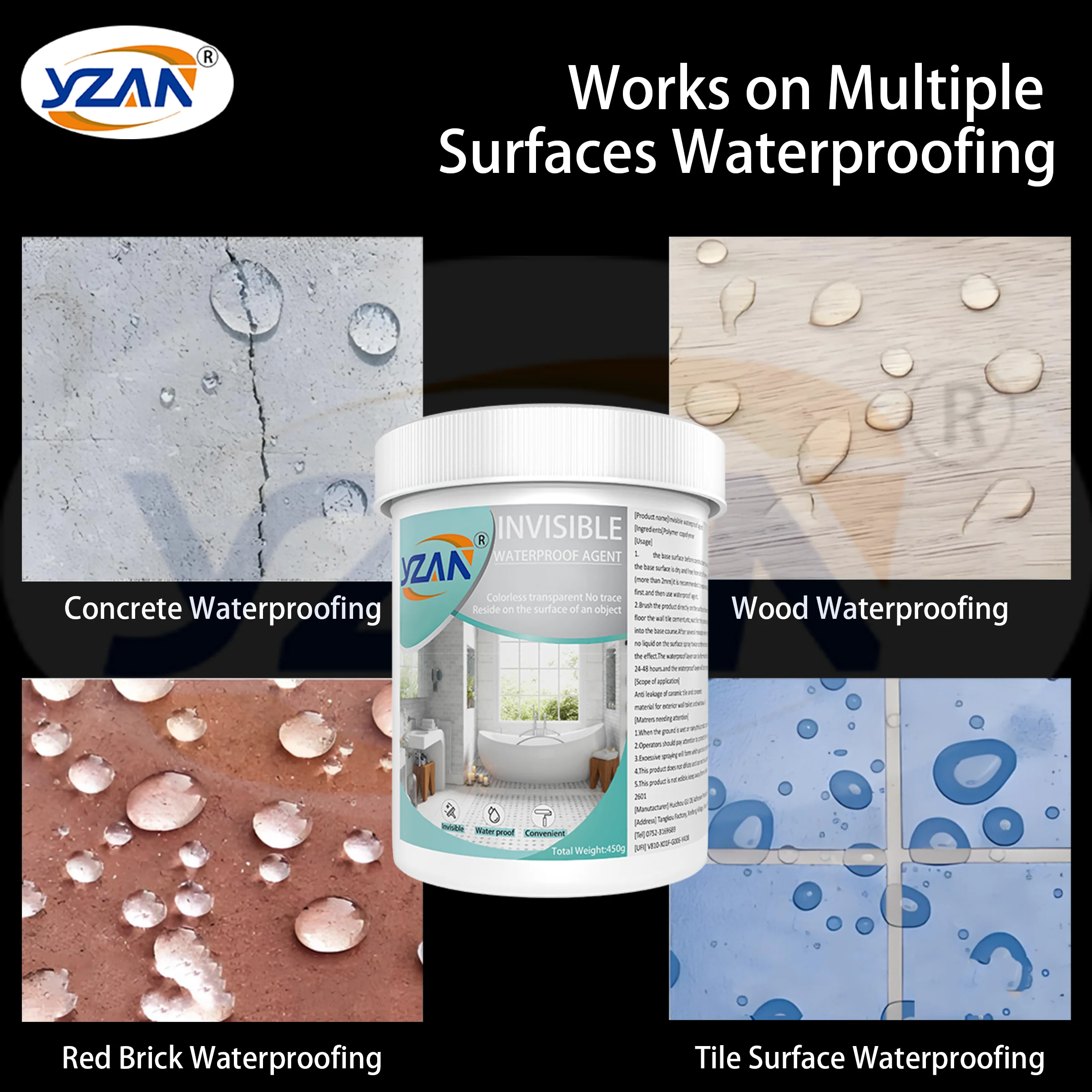 Unsichtbares wasserfestes Beschichtungs- und Dichtungsmittel Unsichtbares stark isolierendes Dichtungsmittel Transparenter Dichtungskleber für Küchen Blockhäuser Badezimmer Dach Risse Klares Dichtungsmittel Reparaturwe