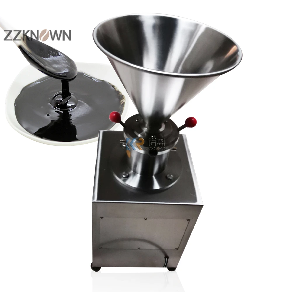 

Food Colloid Mill BBQ Sauce Machine Peanut Butter Machine Making Commercial Grinder Peanut Butter Tahini