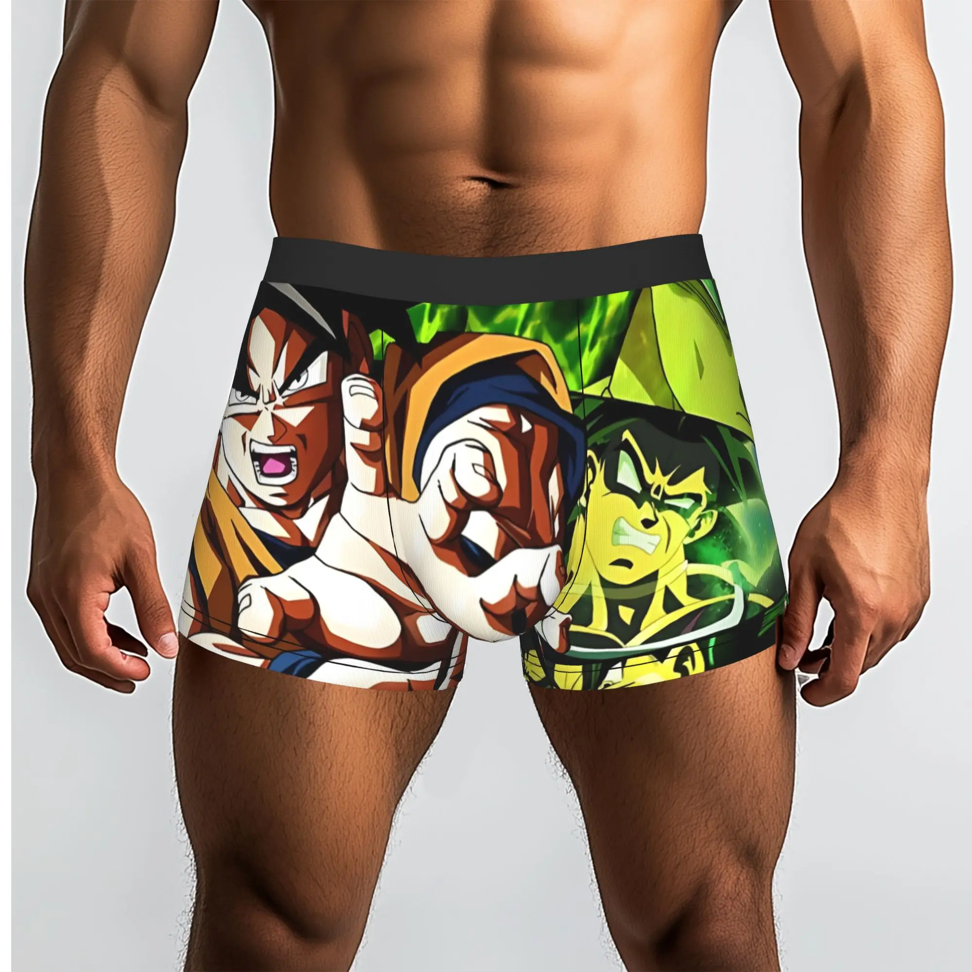 DB Z Dragon Ball Underpants Homme Panties Man Underwear Ventilate Shorts Boxer Briefs