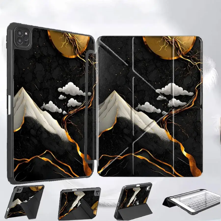 

Holder Cover Tablet Case For iPad Pro 11th 10th 9th 8th 7th 12.9inch Mini 6 7 Air 4 5 M3 M2 M4 11inch Pro 2025 Cool Art