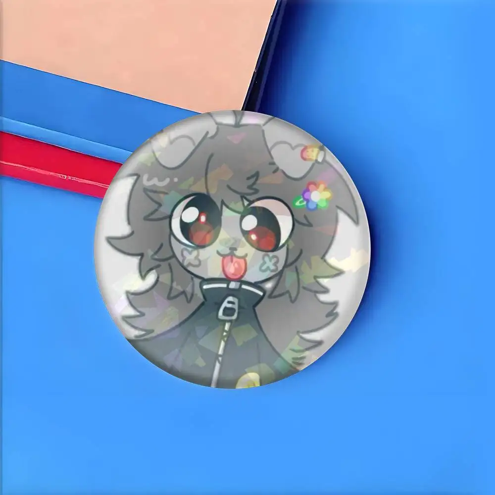 D-Dandys World P-Pebble Badges 25 32 44 58 75 Mm Round Cosplay Pin Bag Decor Fans Collect Friends Gifts Brooch Souvenir - view 5