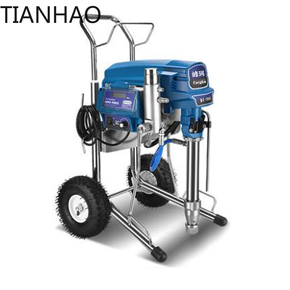 Professional Airless Spraying Machine Spray Gun 4000W 6.5L Brushless Motor Electric Paint Sprayer FK-1095 Painting Machine