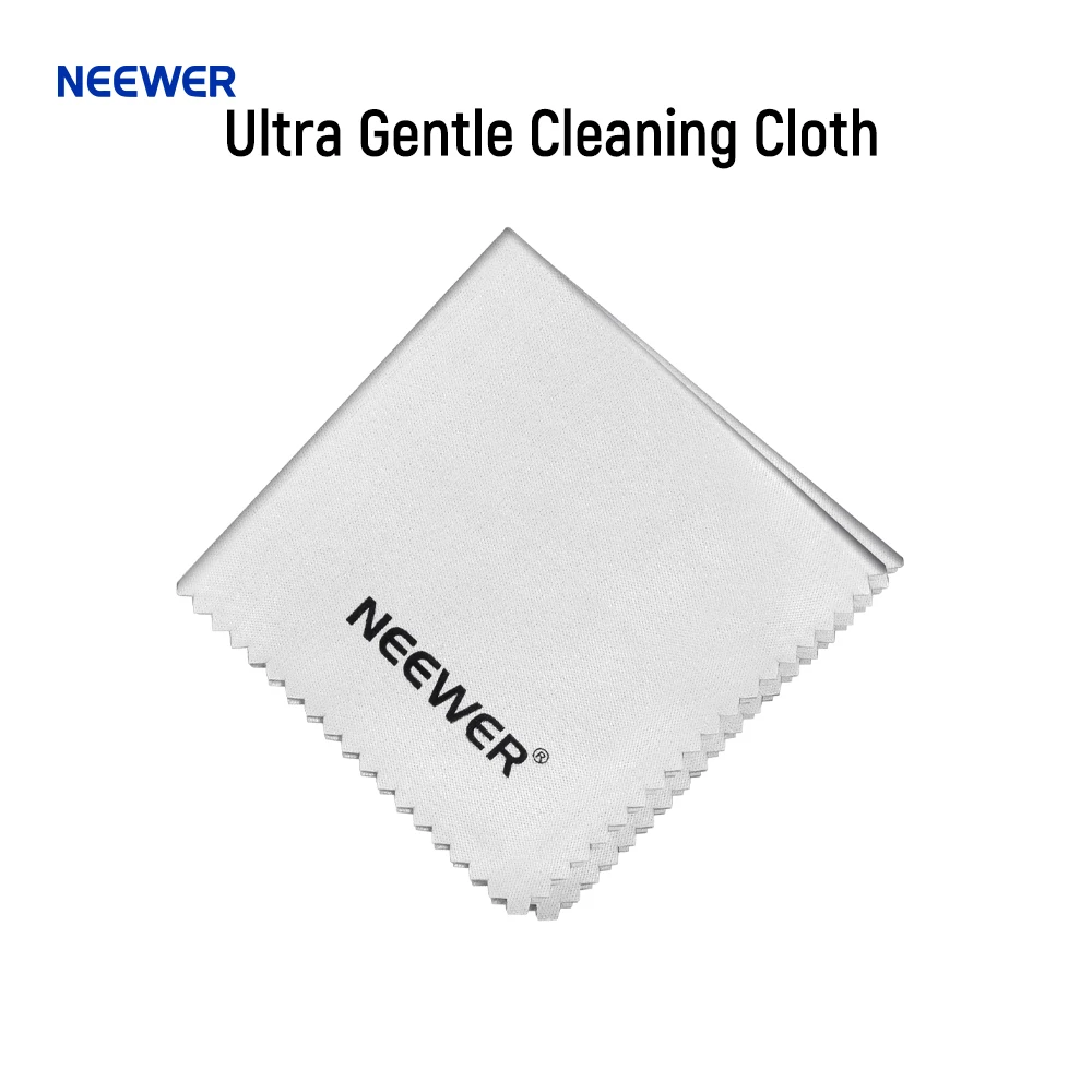 

Neewer Ultra Gentle Cleaning Cloth for LCD screen Camera Lens Glasses Tablets Smart Phones and Other Delicate Surfaces(Grey)