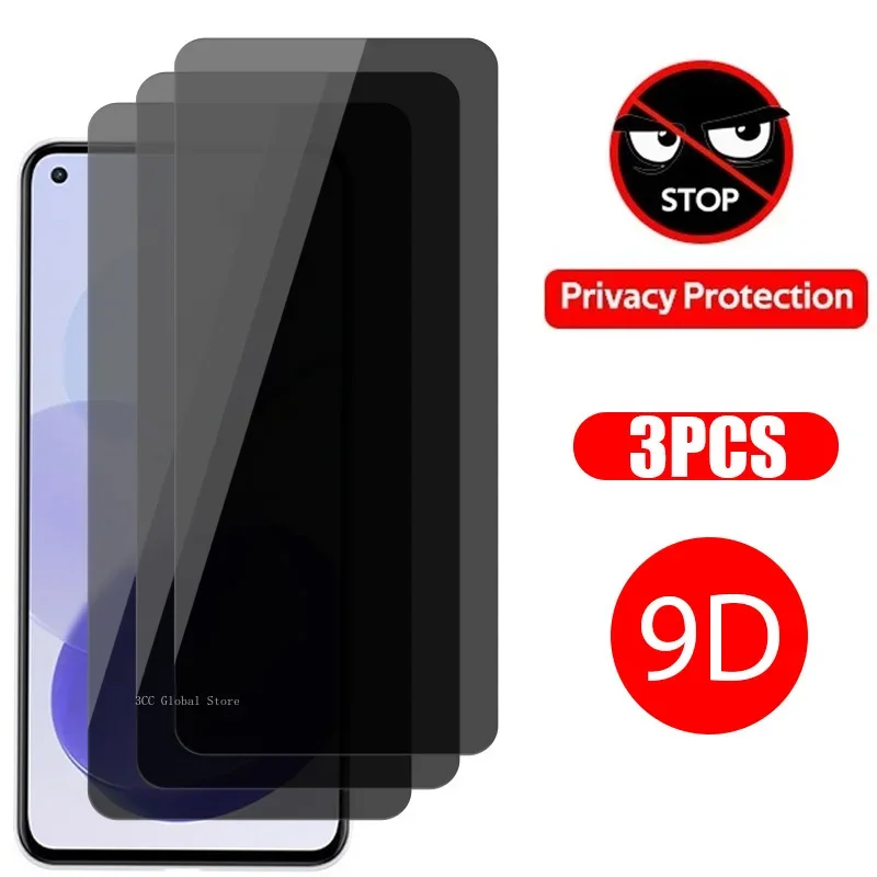 3 Stücke Anti Spy Gehärtetes Glas für Xiaomi 14 13 Pro 12T 11T Pro Privatsphäre Displayschutzfolie für Xiaomi Poco M4 X3 X4 X5 Pro F3 F4