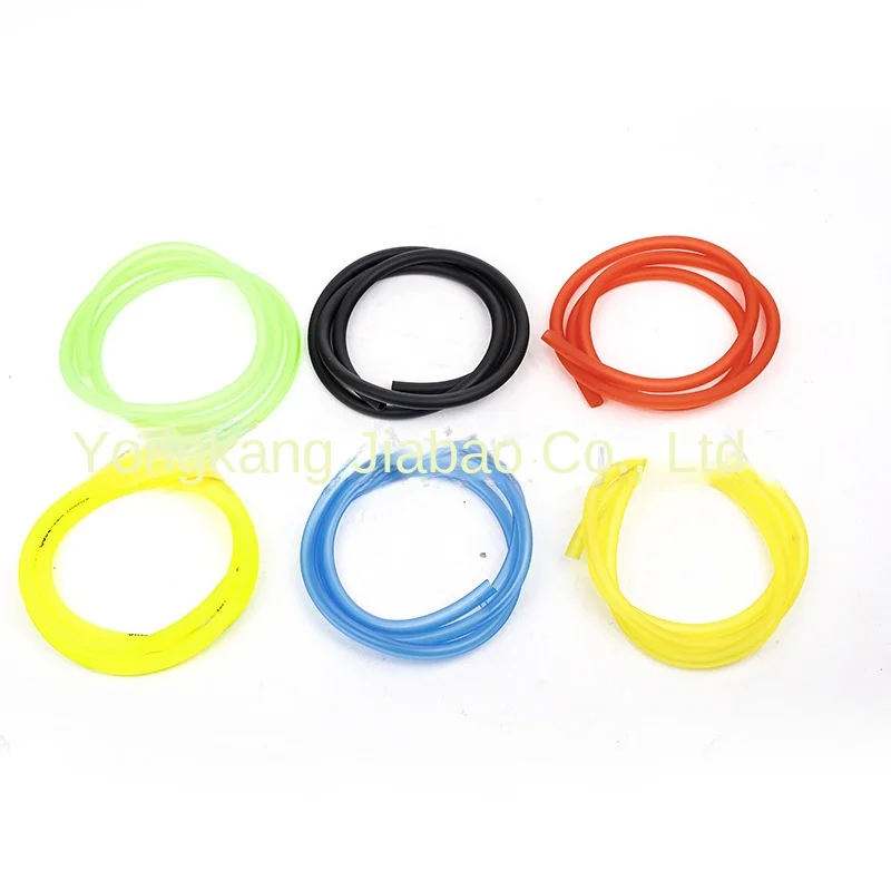 Motorcycle Modification Tubing Fuel pipe Advanced Rubber Gasoline Tube High Temperature Resistant Colored Tubing 1Rice